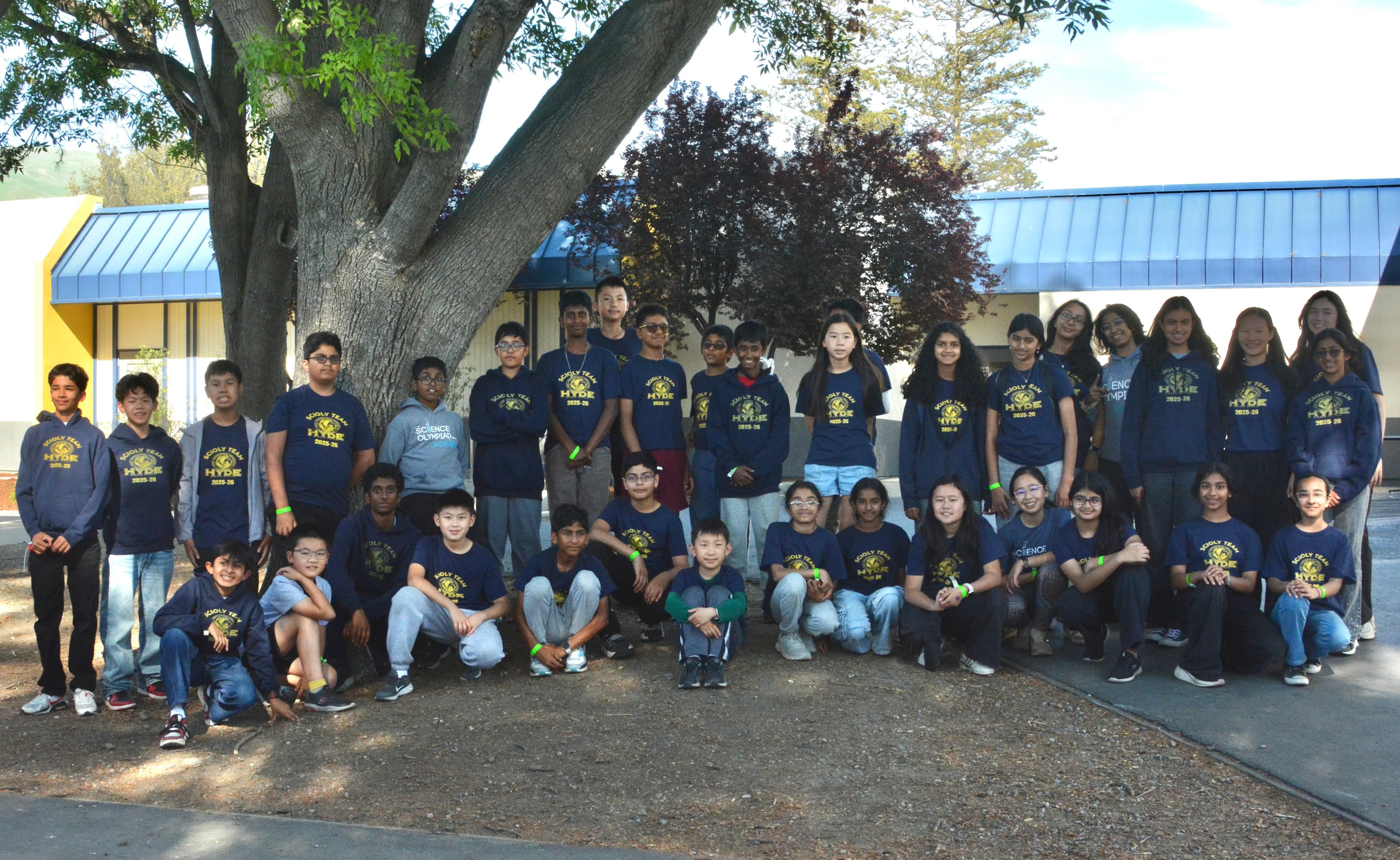 Hyde Science Olympiad Team 2025-2026